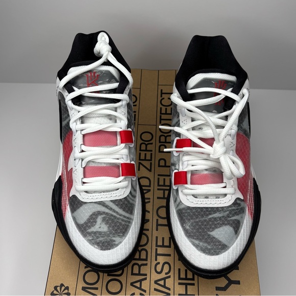 Kyrie 8 White University Red - Picture 3 of 7